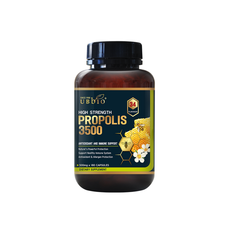 Propolis Capsules 3500 - Natural Immune Support