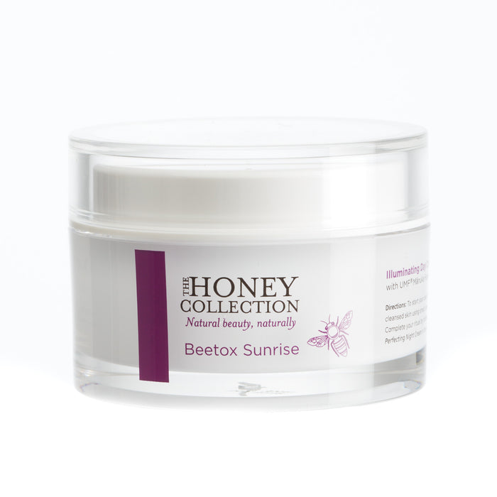 Beetox Sunrise Illuminating Day Cream - with Manuka honey and bee venom for beautiful fresh daytime complxion