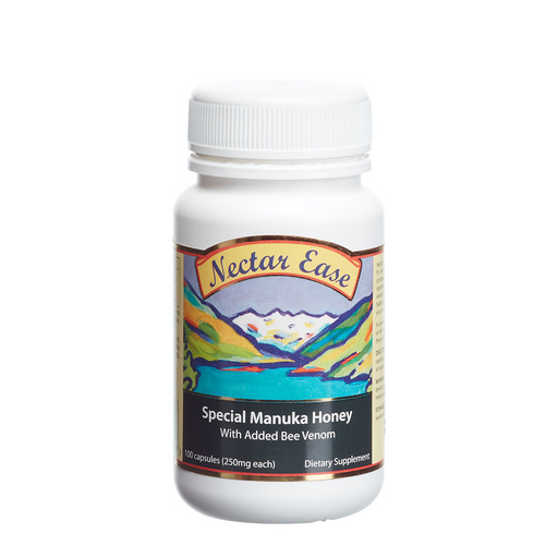 Nectar Ease Manuka Honey and Bee Venom Capsules to relieve joint pain